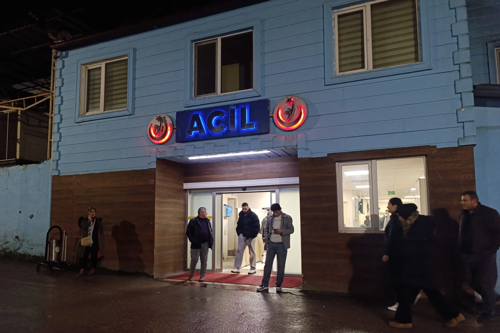 Asker uğurlama eğlencesi hastanede bitti