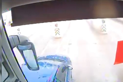 Bursalı çiftin öldüğü feci kazanın görüntüleri ortaya çıktı!