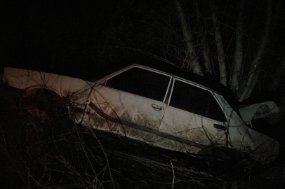 Kastamonu'da otomobil ağaca çarptı: 1 yaralı