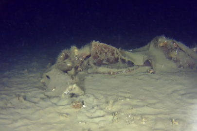 Marmara Denizi'ne 50 yıl önce düşen uçağın yeni parçaları bulundu