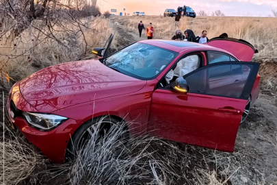 Aksaray’da otomobil şarampole düştü: 3 yaralı