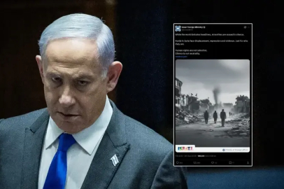 İsrail PKK'ya destek paylaşımı yaptı