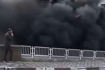 Tokat'ta evden yükselen yoğun duman mahalleliyi ayağa kaldırdı