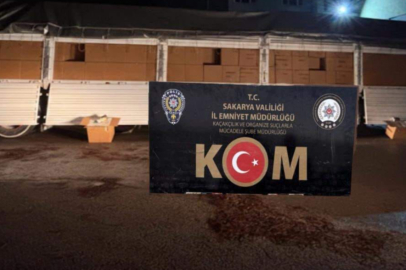 8 milyon kaçak makaronla Sakarya'dan İstanbul'a yola çıktı, yakalandı