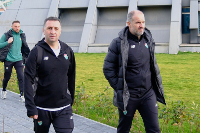 Bursaspor'un İstanbul yolculuğu başladı