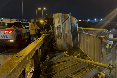 İstanbul Avcılar'da meydana gelen trafik kazasında 2 kişi yaralandı