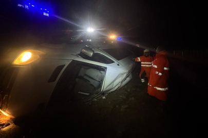 Mersin'de işçi servisi uçuruma yuvarlandı: 13 yaralı