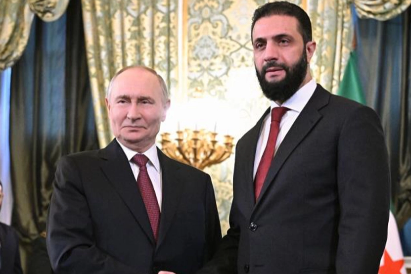 Putin yarın Suriye Devlet Başkanı eş-Şara ile görüşecek