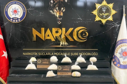 Van'da 10 kilo 720 gram uyuşturucu madde ele geçirildi