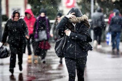 12 il için sağanak ve kar yağışı uyarısı
