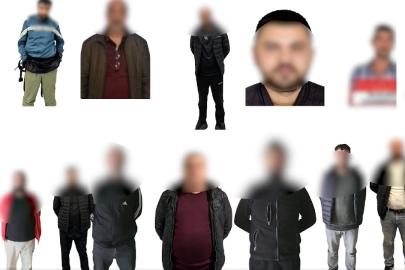 Kırmızı bültenle ve ulusal seviyede aranan 14 suçlu Türkiye’ye getirildi