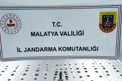 Malatya’da tarihi eser operasyonu