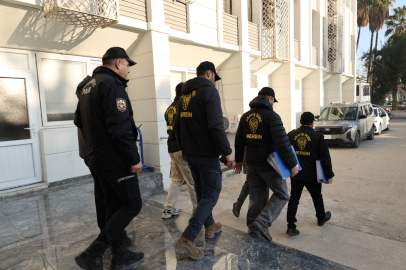 Mersin merkezli 9 ilde "sahte ilan" operasyonunda gözaltına alınan 7 şüpheli tutuklandı
