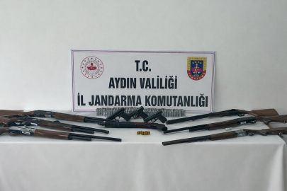 Aydın Didim’de ruhsatsız silah operasyonu