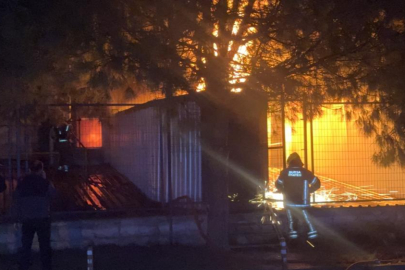 Bursa'da OSB'de kimyasal kaplama fabrikasında büyük yangın