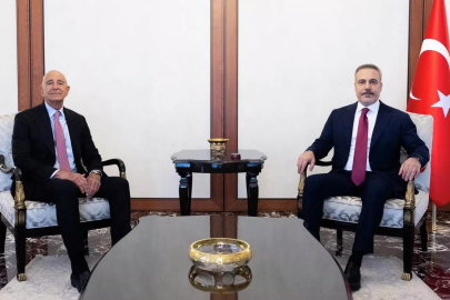 Dışişleri Bakanı Hakan Fidan, ABD Büyükelçisi Tom Barrack ile görüştü
