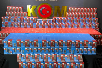Kahramanmaraş'ta bin 422 adet kaçak telefon ele geçirildi
