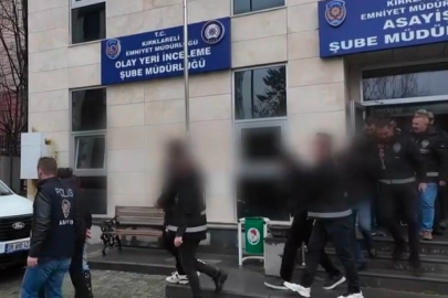 Kırklareli’de 2 milyon liralık dolandırıcılık operasyonu: 10 şüpheli yakalandı