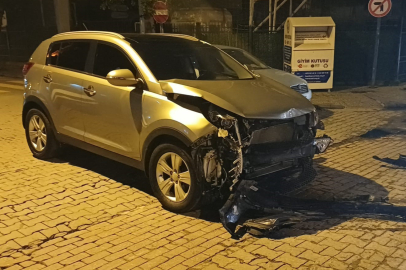 Aydın'da kaza ucuz atlatıldı