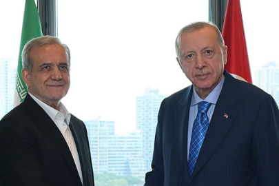 Cumhurbaşkanı Erdoğan'dan İran teması! Pezeşkiyan'la konuştular...