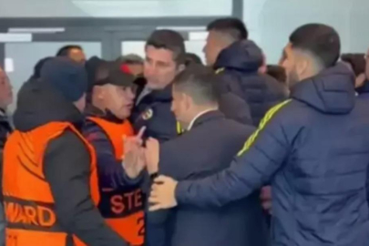 FCSB-Fenerbahçe maçının devre arasında ortalık karışmış! Görüntüler ortaya çıktı...