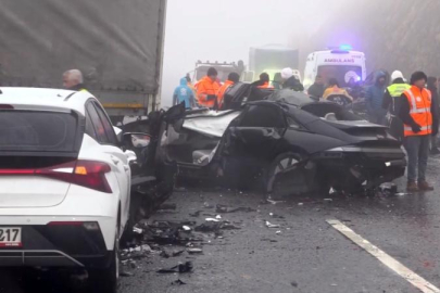 Otoyol savaş alanına döndü: 2 ölü, 11 yaralı