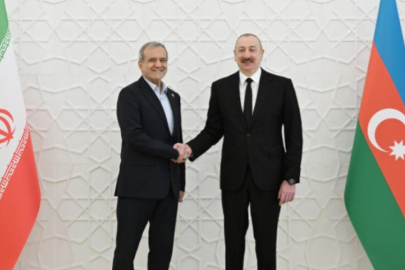 Aliyev ile Pezeşkiyan bölgesel gerilimi görüştü