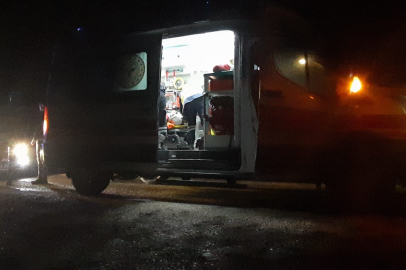 Bolu Mudurnu'da kamyon şarampole devrildi: 1 yaralı