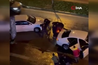 Bursa'da polisin "pompacı" kılığında el bombalı arabayı yakaladığı anlar ortaya çıktı