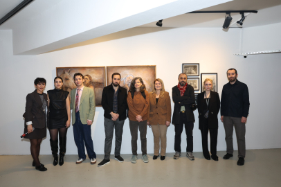 Bursa Nilüfer'de "Karşılaşmalar, Devinimler, İzler" sergisi ziyarete açıldı