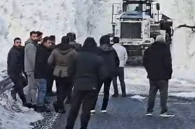 Hakkâri-Van ve Şırnak yolunda çığ alarmı