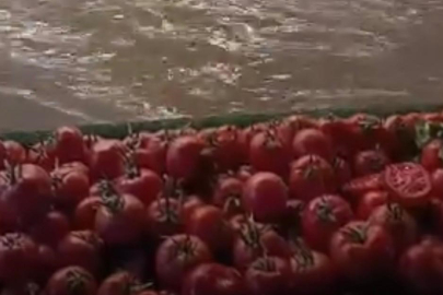 İzmir'de sağanak ve fırtına: Caddeler göle döndü, zor anlar kameraya yansıdı