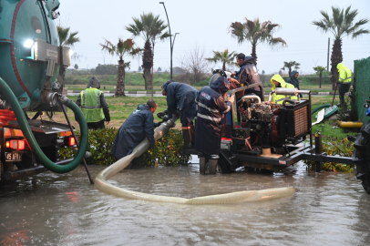 Manisa’da muhtemel taşkınlara karşı ekipler seferber oldu