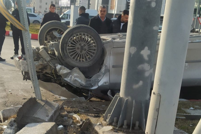 Malatya'da iki otomobil çarpıştı: 5 yaralı