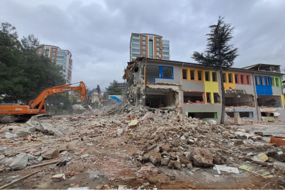 Bursa'da deprem nedeniyle yıkılan okul tekrar yapılıyor! İhale açıldı