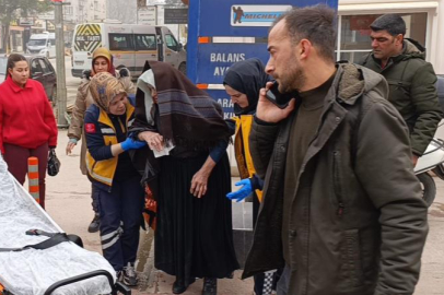 Bursa'da minibüsünün çarptığı yaşlı kadın yaralandı