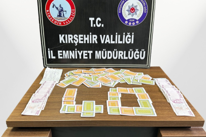 Kırşehir'de kumar operasyonu: 5 kişiye 58 bin TL ceza