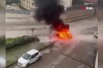 Bursa'da korku dolu anlar: Art arda patladı!