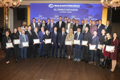 BALKANTÜRKSİAD’ın 34. Sinerji Toplantısında ‘Başarı’ konuştu