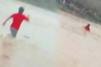 İzmir'de kahreden görüntüler! Terlik için girdiği derede hayatını kaybetti..