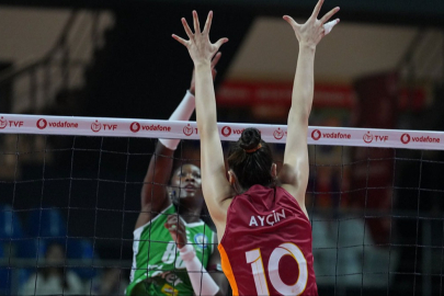 Nilüfer Belediyespor Eker, Galatasaray Daikin'e set vermedi