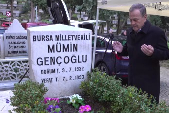 BAL-GÖÇ Kurucu Başkanı Mümin Gençoğlu Bursa'da kabri başında anıldı