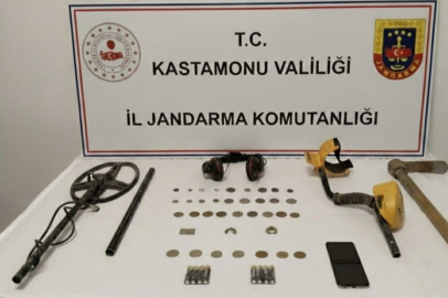 Kastamonu’da tarihi eser kaçakçılarına operasyon: 3 gözaltı