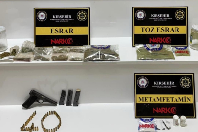 Kırşehir'de uyuşturucu operasyonu: 1 tutuklama