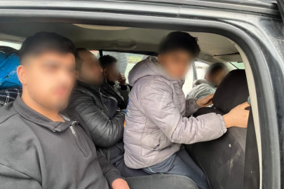 Bursa’da 5 kaçak göçmen, 1 organizatör yakalandı