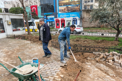 Bursa Gemlik Çarşı Meydanı’nda kapsamlı çevre düzenlemesi