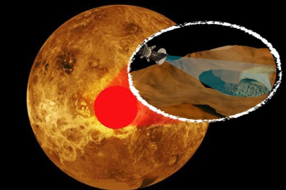 Venüs'te gizli kalmış sığınak! Tüneller keşfedildi...