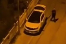 Adana'da iki grup arasındaki tüfekli kavga kamerada