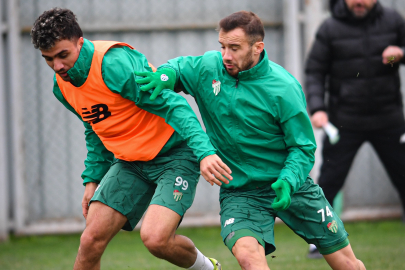 Bursasporlu futbolcular tek şey düşünüyor!