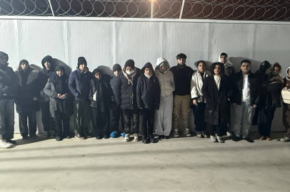 Edirne'de 18 düzensiz göçmen yakalandı